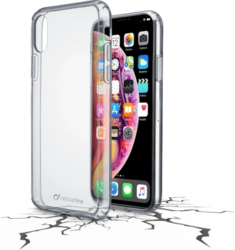 Cellularline Clear Duo for Apple iPhone XS Max Transparent