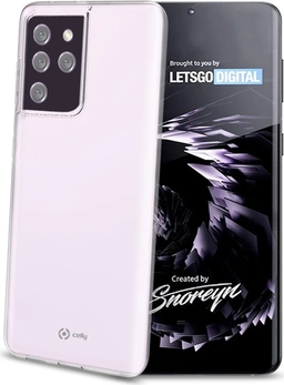 Celly Gelskin for Samsung Galaxy S21 Ultra Transparent