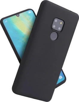 Cyoo Premium Liquid Silicon Case for Huawei Mate 20 Black