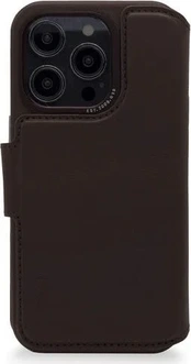 Decoded Leather Modu Wallet for Apple iPhone 14 Pro Chocolate Brown