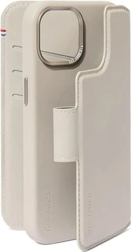 Decoded Leather Detachable Wallet MagSafe for Apple iPhone 15 Clay