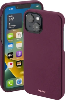 Hama Cover Finest Sense for Apple iPhone 14 Burgundy