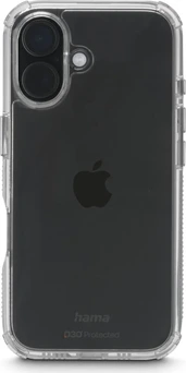Hama Phone Case Extreme Protect for Apple iPhone 16 Transparent