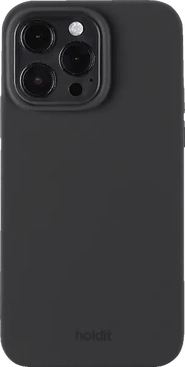Holdit Silicone Case for Apple iPhone 15 Pro Max Black