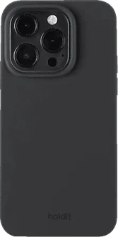 Holdit Silicone Case for Apple iPhone 15 Pro Black