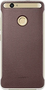 Huawei Leather Cover for Nova Brown