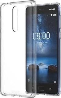 Nokia CC-701 Hybrid Crystal Case for Nokia 8 Transparent