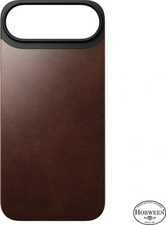 Nomad Magnetic Leather Back for Apple iPhone Air rustic brown