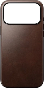 Nomad Modern Leather Case (Horween) for Apple iPhone 17 Pro Max rustic brown