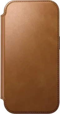 Nomad Modern Leather Folio for Apple iPhone 17 Pro english tan