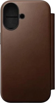 Nomad Modern Leather Folio for Apple iPhone 17 Brown