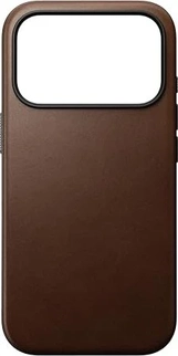 Nomad Modern Leather Case for Apple iPhone 17 Pro rustic brown