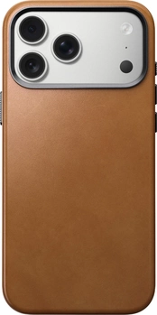 Nomad Traditional Leather Case for Apple iPhone 17 Pro Max tan