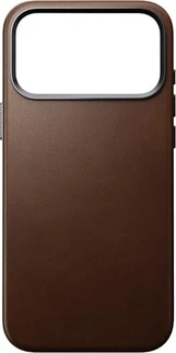 Nomad Traditional Leather Case for Apple iPhone 17 Pro Max rustic brown