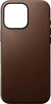 Nomad Traditional Leather Case for Apple iPhone 16 Pro Max Brown