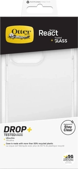 Otterbox React + Trusted Glass for Apple iPhone 14 Pro Max Transparent