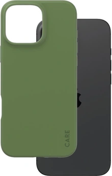 PanzerGlass Care Fashionable Case for Apple iPhone 16 Pro Max Piquant Green
