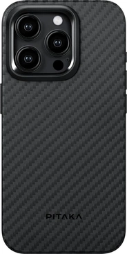 Pitaka MagEZ Case 4 Pro Twill for Apple iPhone 15 Pro Max Black/Grey