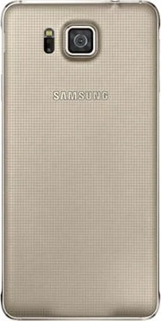 Samsung Back Cover for Samsung Galaxy Alpha gold