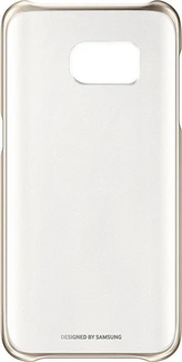 Samsung Clear Cover for Galaxy S7 gold