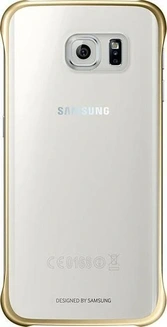 Samsung Clear Cover for Galaxy S6 Edge gold