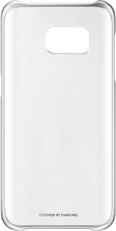 Samsung Clear Cover for Galaxy S7 Silver