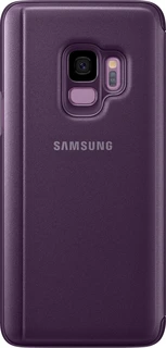 Samsung Clear View Standing Cover for Galaxy S9 Violet