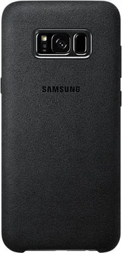 Samsung EF-XG955AS Alcantara Cover for Galaxy S8+ Dark Gray