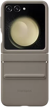 Samsung Flap Eco-Leather Case for Galaxy Z Flip 5 Etoupe