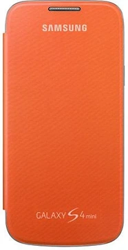 Samsung Flip Cover for Galaxy S4 Mini Orange