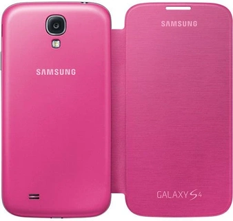Samsung Flip Cover for Galaxy S4 Pink
