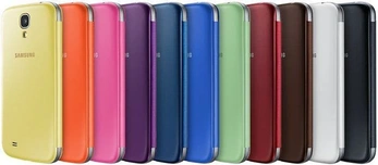 Samsung Flip Cover for Galaxy S4 White