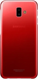 Samsung Gradation Cover for Galaxy J6+ Red
