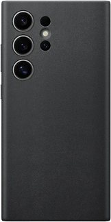 Samsung Hochuen Vegan Leather Case for Galaxy S24 Ultra Black