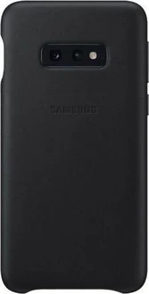 Samsung Leather Cover for Galaxy S10e Black