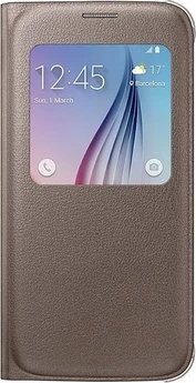 Samsung S-View Cover for Galaxy S6 gold