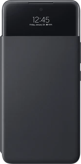 Samsung S-View Wallet Cover for Galaxy A53 5G Black