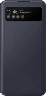 Samsung S-View Wallet Cover for Galaxy A42 5G Black