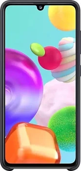 Samsung Silicone Cover for Galaxy A41 Black