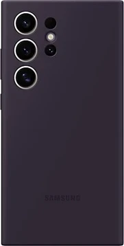Samsung Silicone Case for Galaxy S24 Ultra dark violet
