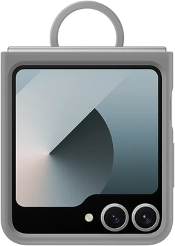 Samsung Silicone Case for Galaxy Z Flip7 FE/Flip6 Gray