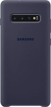 Samsung Silicone Cover for Galaxy S10+ Navy blue