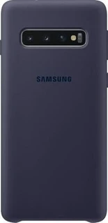 Samsung Silicone Cover for Galaxy S10 Navy blue