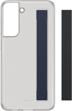 Samsung Slim Strap Cover for Galaxy S21 FE Dark Grey
