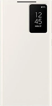 Samsung Smart View Wallet Case for Galaxy S23 Ultra Cream