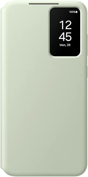 Samsung Smart View Wallet Case for Galaxy S24+ light green