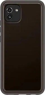 Samsung Soft Clear Cover for Galaxy A03 Black