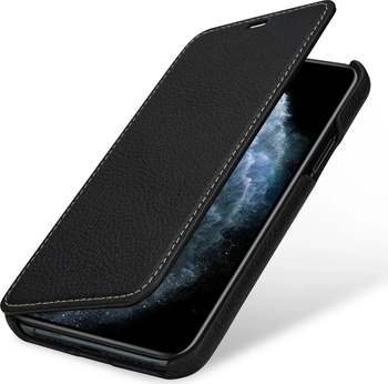 Stilgut Book Type Leather Case for Apple iPhone 11 Pro Black