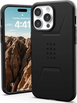 UAG Civilian Case with MagSafe for Apple iPhone 15 Pro Max Black