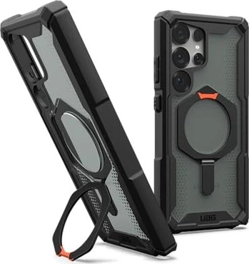 UAG Plasma XTE Case for Samsung Galaxy S25 Black/Orange